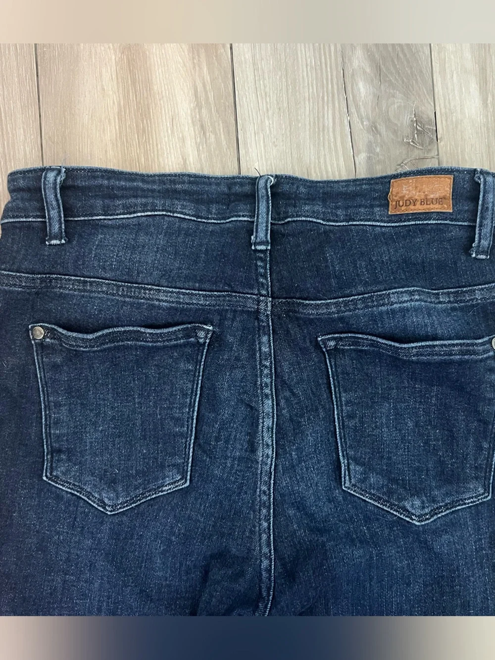 Judy Blue Skinny Fit Blue Jeans Denim Dark Wash Womens 9 /29